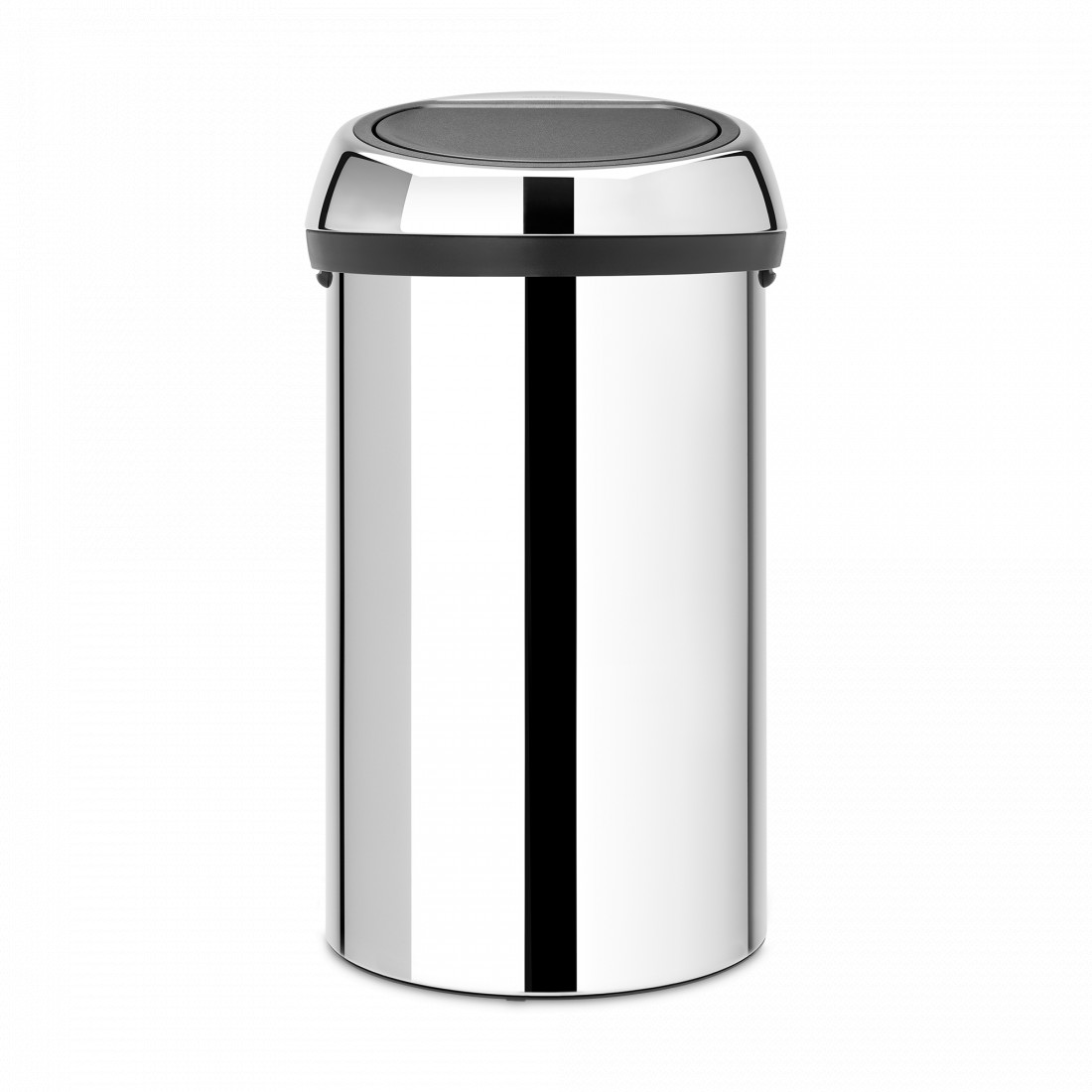 Контейнер для мусора, 60 л, нержавеющая сталь, хром, серия TOUCH BIN, BRABANTIA, Бельгия