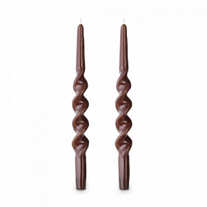 Набор из 2-х свечей, 35 см, коричневый, серия Essential, TKANO, Китай, Свечи TKANO