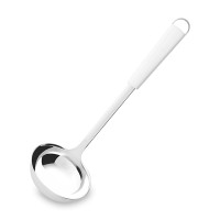 Половник , 31,5 см, нержавеющая сталь, пластик, белый, серия Essential, BRABANTIA, Бельгия