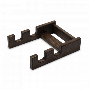 Подставка для 2-х разделочных досок, 16 х 12 см, дуб, темно-коричневый, UNECA, Россия, UNECA (Россия)