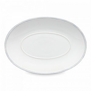 Блюдо овальное White, 30 х 21 см, керамика, белый, серия Friso, COSTA NOVA, Португалия, Friso COSTA NOVA