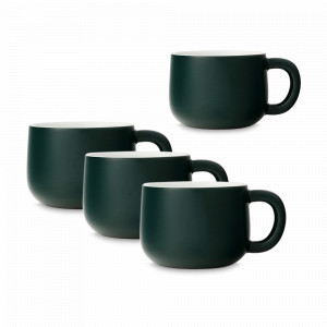 Набор из 4-х чашек, 250 мл, фарфор, зеленый, серия Isabella, VIVA Scandinavia, Дания, Скидка до -20% на Viva Scandinavia