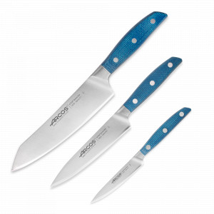 Набор кухонных ножей &quot;поварская тройка&quot;, серия Brooklyn, ARCOS, Испания, Скидка 25% на бренд Arcos