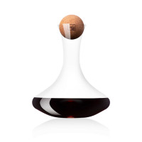 Декантер с пробкой, 1 л, стекло, VACU VIN, Нидерланды