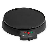 Блинница с антипригарным покрытием, пластик, черный, CLATRONIC, Германия