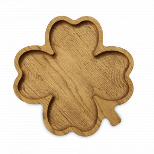 Менажница «Клевер», дуб, коричневый, UNECA, Россия, Менажницы