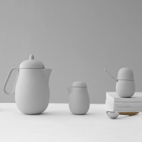 Набор молочник и сахарница с ложкой, фарфор, белый, серия Nina, VIVA Scandinavia, Дания_00803040057134259643.jpg