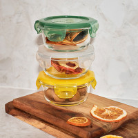 Набор из 3-х контейнеров для запекания и хранения, боросиликатное стекло, мультиколор, SMART SOLUTIONS, Россия_00817760064619039034.jpg