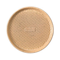 Планча с рифленой поверхностью для гриля, диам. 32 см, высота 2,6 см, внешнее огнеупорное покрытие - глазурь черного цвета, серия Lafer BBQ, ROEMERTOPF, Германия_00805100048797604624.jpg