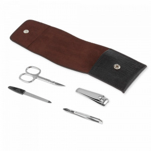 Набор маникюрный мужской в футляре FOR MEN, 4 предмета, DEWAL, Германия, Мужской маникюрный набор