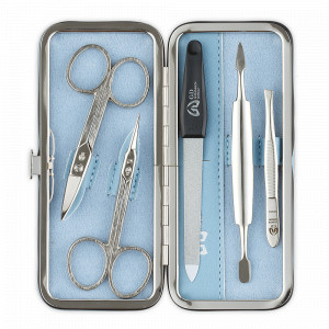 Набор маникюрный в футляре, 5 предметов, GD, Германия, Домашний маникюрный набор