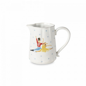 Кувшин White, 2.8 л, керамика, белый, декор, серия The Nutcracker, COSTA NOVA, Португалия, Кувшины керамические