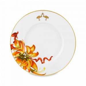 Тарелка десертная, 23 см, фарфор, декор, серия Amazonia, VISTA ALEGRE, Португалия, Amazonia VISTA ALEGRE