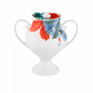 Сахарница , 350 мл, фарфор, декор, серия Duality, VISTA ALEGRE, Португалия, Сахарницы