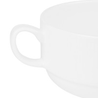 Набор из 2-х бульонниц, 250 мл, костяной фарфор, белый, серия Плиссе, DECOR DE TABLE, Россия_00818670059232392507.jpg