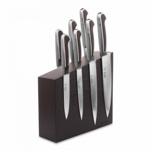 Набор из 7-ми кухонных ножей на подставке, серия Delta, GUDE, Германия, Набор ножей на подставке 8 предметов