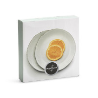 Набор из 2-х закусочных тарелок, 22 см, керамика, серый, серия Nature, SAGAFORM, Швеция_00806490044552453661.jpg