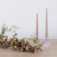 Подсвечник Твизлер, 12 см, стекло, прозрачный, Rasteli, Бельгия_00812030042928092453.jpg