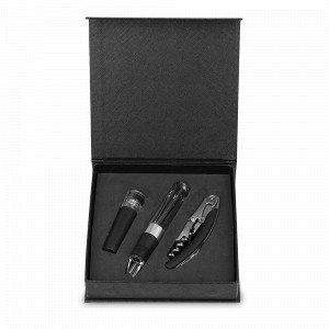 Набор из 3-х барных аксессуаров для вина в подарочной упаковке, серия Bar Craft, HOMEFEEL, Россия, HOME FEEL (Россия)