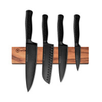 Набор из 4-х кухонных ножей на магнитном держателе из дерева акации, серия Performer, WUESTHOF, Золинген, Германия