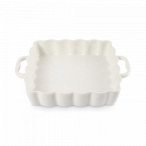 Форма квадратная для запекания, 26 х 26 см, керамика, белый в крапинку, серия Bagel, ANNA LAFARG, Китай, Скидка до -20% на бренд ANNA LAFARG