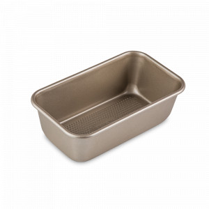 Форма для выпечки хлеба прямоугольная, 24 х 14 см, сталь углеродистая, золотистый, серия Gold Baking, WO HOME, Германия, Gold Baking WO HOME