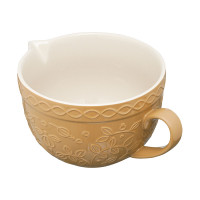 Кувшин для смешивания, 2 л, керамика, бежевый, рельеф, серия Russian North, TKANO, Россия_00812790049466669770.jpg