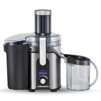 Соковыжималка , 1.25 л, нержавеющая сталь, пластик ABS, черный, ROMMELSBACHER, Германия