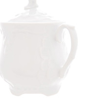 Сахарница , 250 мл, фарфор, белый, серия Rococo, REPAST, Чехия_00821600044797718663.jpg