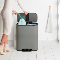 Контейнер для раздельного мусора, 2 х 30 л, нержавеющая сталь, серый, серия BO PEDAL BIN, BRABANTIA, Бельгия_00802910054146032866.jpg