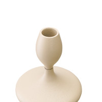 Подсвечник на одну свечу, 20 см, металл, кремовый, серия Vivlend, BERGENSON BJORN, Великобритания_00813860063380568878.jpg