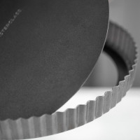Форма для выпечки рифленая, 23 см, сталь, графит, серия MasterClass, KITCHEN CRAFT, Великобритания_00810360050993199061.jpg