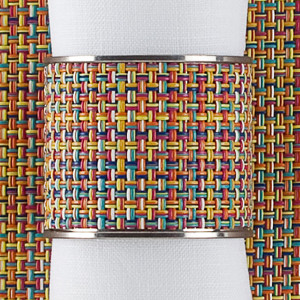 Кольцо для салфеток Confetti, серия Stainless steel, CHILEWICH, США, CHILEWICH (США)