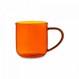 Кружка , 400 мл, боросиликатное стекло, красный, серия Minima, VIVA Scandinavia, Дания, Большие кружки