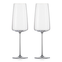 Набор фужеров для игристых вин Light & Fresh, ручная работа, объем 407 мл, 2 шт, серия Simplify, ZWIESEL GLAS, Германия