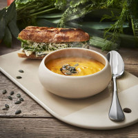 Салатник DUNE, 18 см, 1.4 л, керамика, бежевый, серия Gourmet, GUY DEGRENNE, Франция_00822170059373122447.jpg