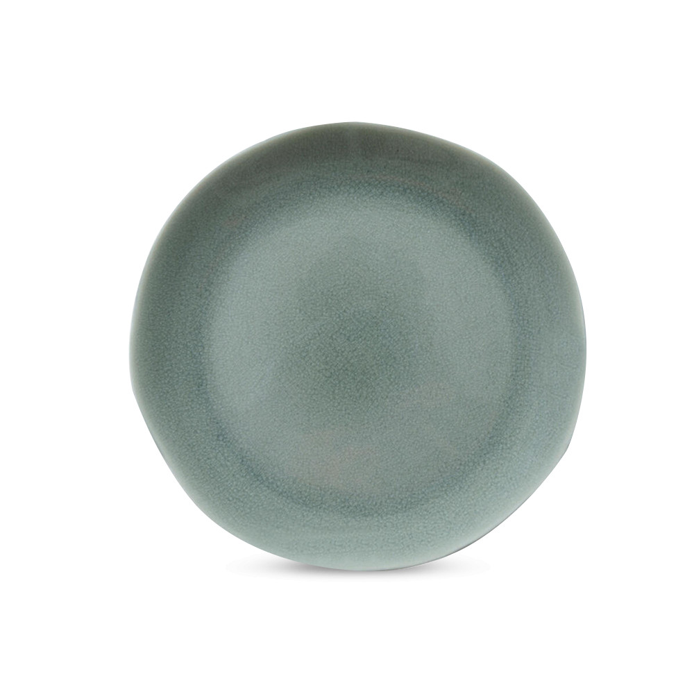 Тарелка 20 см, керамика, серо-зеленый, серия Maguelone, JARS, Франция