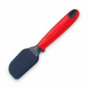 Лопатка кондитерская, 25,4 см, пластик, силикон, красный/черный, серия Kitchen Tools, SWISS DIAMOND, Швейцария, SWISS DIAMOND (Швейцария)