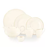 Сервиз чайный на 6 персон, 22 предмета, серия Saphir Diamant Oro Tettau, SELTMANN, Германия, 