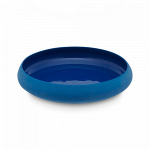 Салатник BLEU, 22 см, 1 л, фарфор, синий матовый, серия Gourmet, GUY DEGRENNE, Франция, GUY DEGRENNE (Франция)