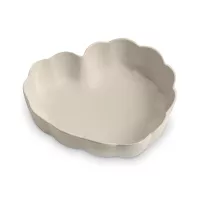 Форма для выпечки «Сердце» с волнистыми бортами, 26.5 см, керамика, кремовый, серия Madlen, EMILE HENRY, Франция, 