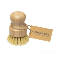 Щетка круглая, дерево, натуральная щетина, HOMEFEEL, Россия