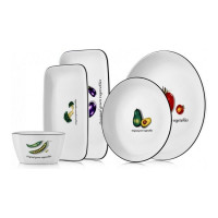 Салатник Salad, 23 см, фарфор, белый, WALMER, Великобритания_00812220069204283671.jpg