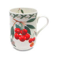Кружка «Вишня», 300 мл, фарфор, белый, серия Фруктовый сад, MAXWELL WILLIAMS, Австралия