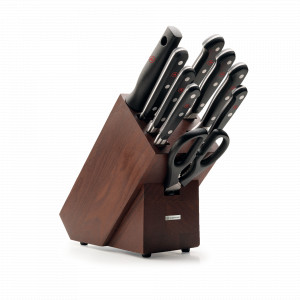Набор кухонных ножей 9 предметов в подставке, серия Classic, WUESTHOF, Золинген, Германия, Набор ножей накири