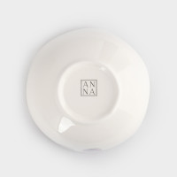 Салатник порционный, 16 см, 450 мл, керамика, белый, декор, серия Plum Orchard, ANNA LAFARG, Китай_00822930053902471825.jpg