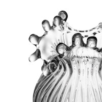 Ваза Роялти, 19.5 см, стекло, прозрачный, Rasteli, Бельгия_00812030041054527082.jpg