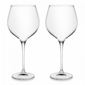 Набор из 2-х бокалов для вина, 580 мл, хрустальное стекло, серия WineDrop, RCR, Италия, Фужеры для вина