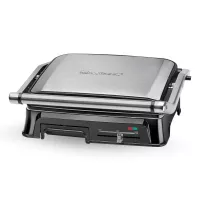 Гриль, пластик, нержавеющая сталь, черный, серебристый, CLATRONIC, Германия, 