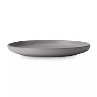 Блюдо круглое Grey, 31 см, каменная керамика, серый, серия Hub, ROOMERS TABLEWARE, Нидерланды, 